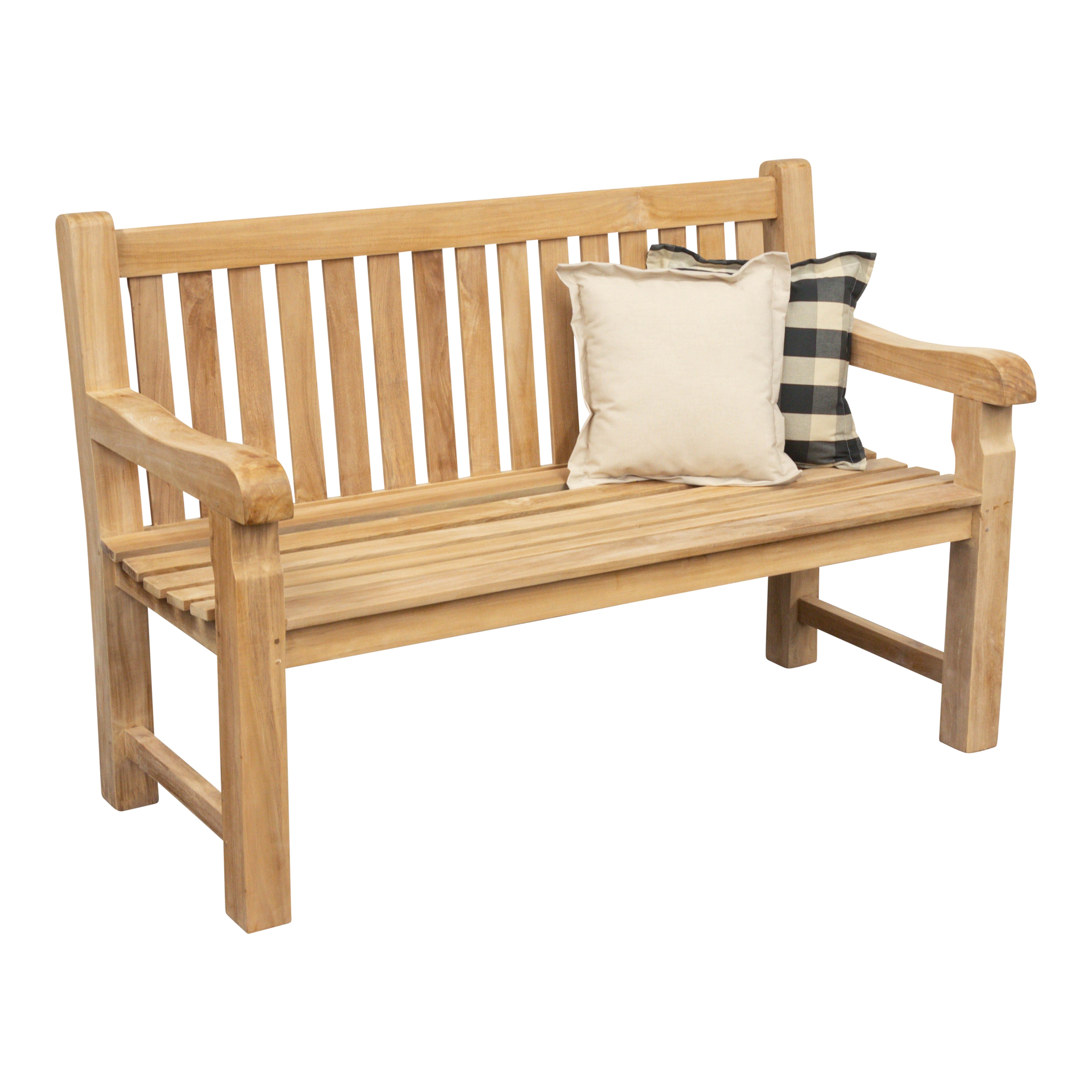 Teak Parkbank Cambridge, 130 cm