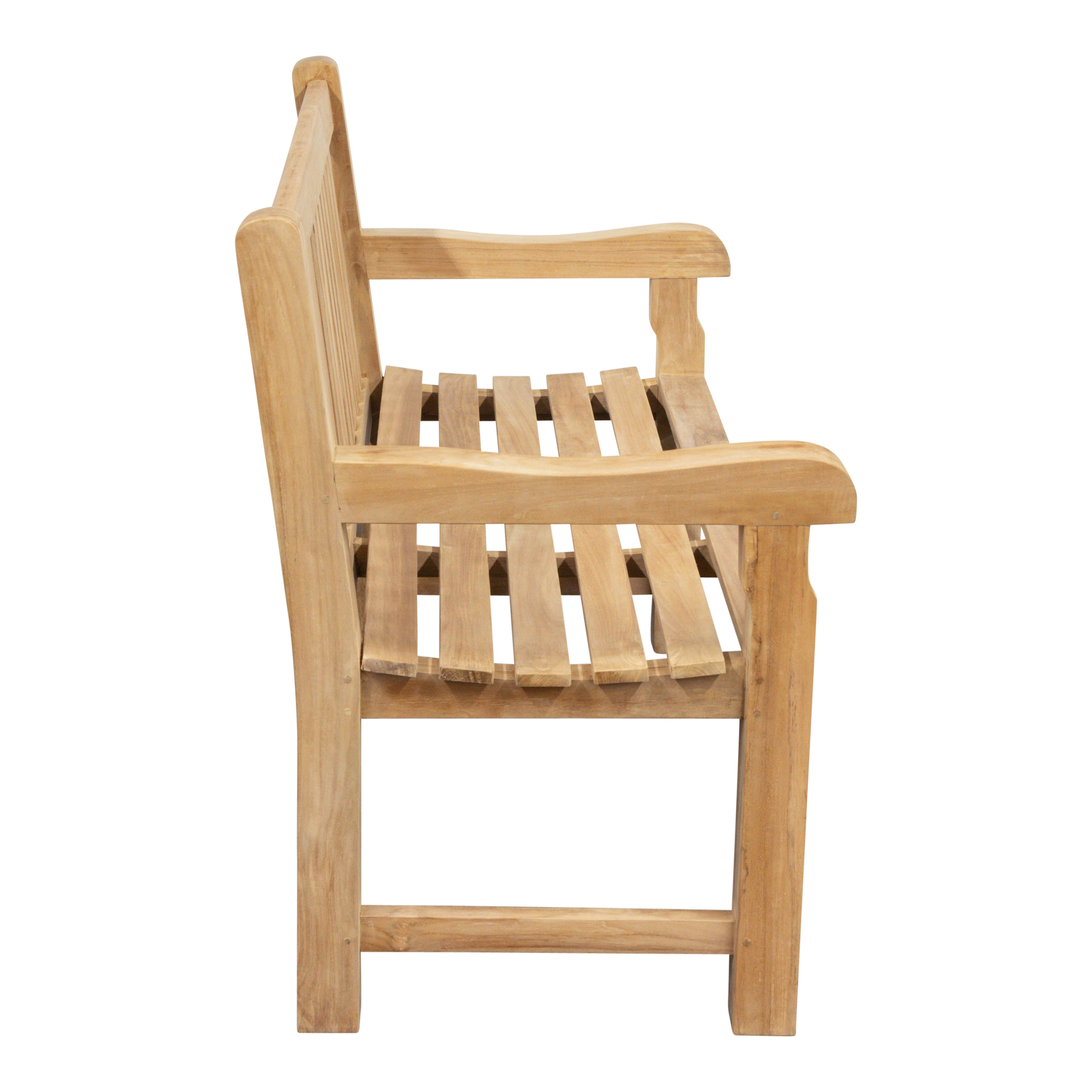 Teak Parkbank Cambridge, 130 cm