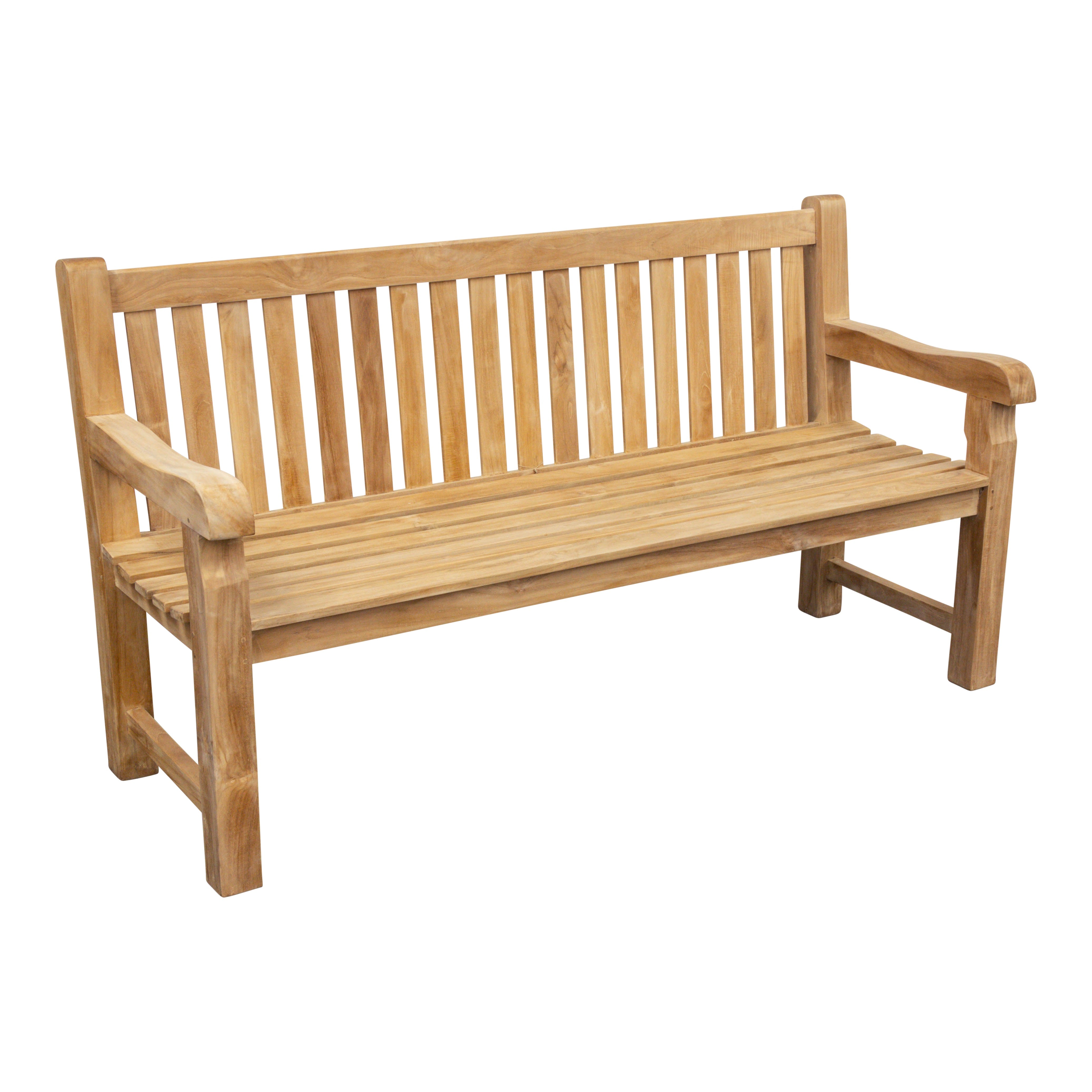 Teak Parkbank Cambridge, 130 cm