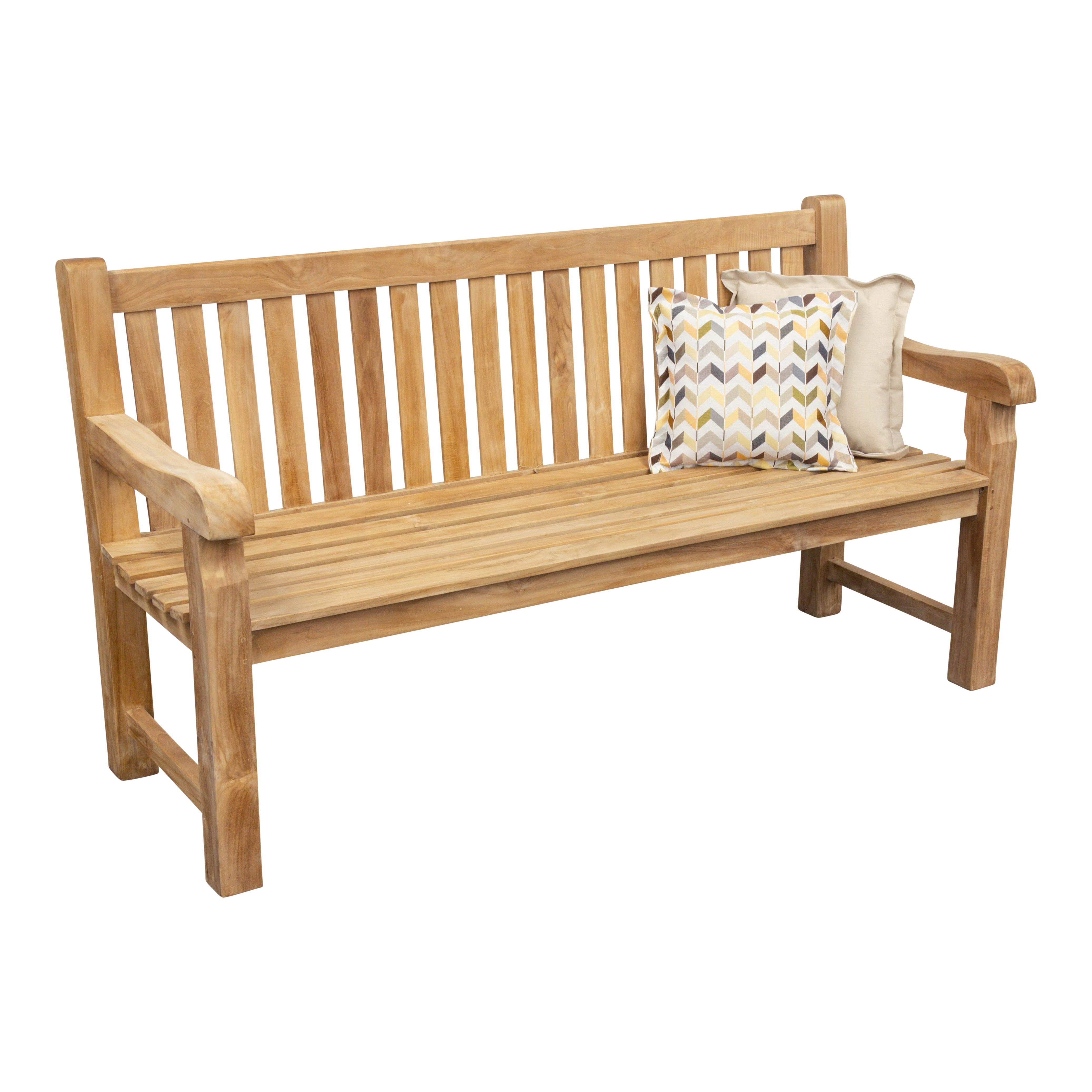 Teak Parkbank Cambridge, 130 cm