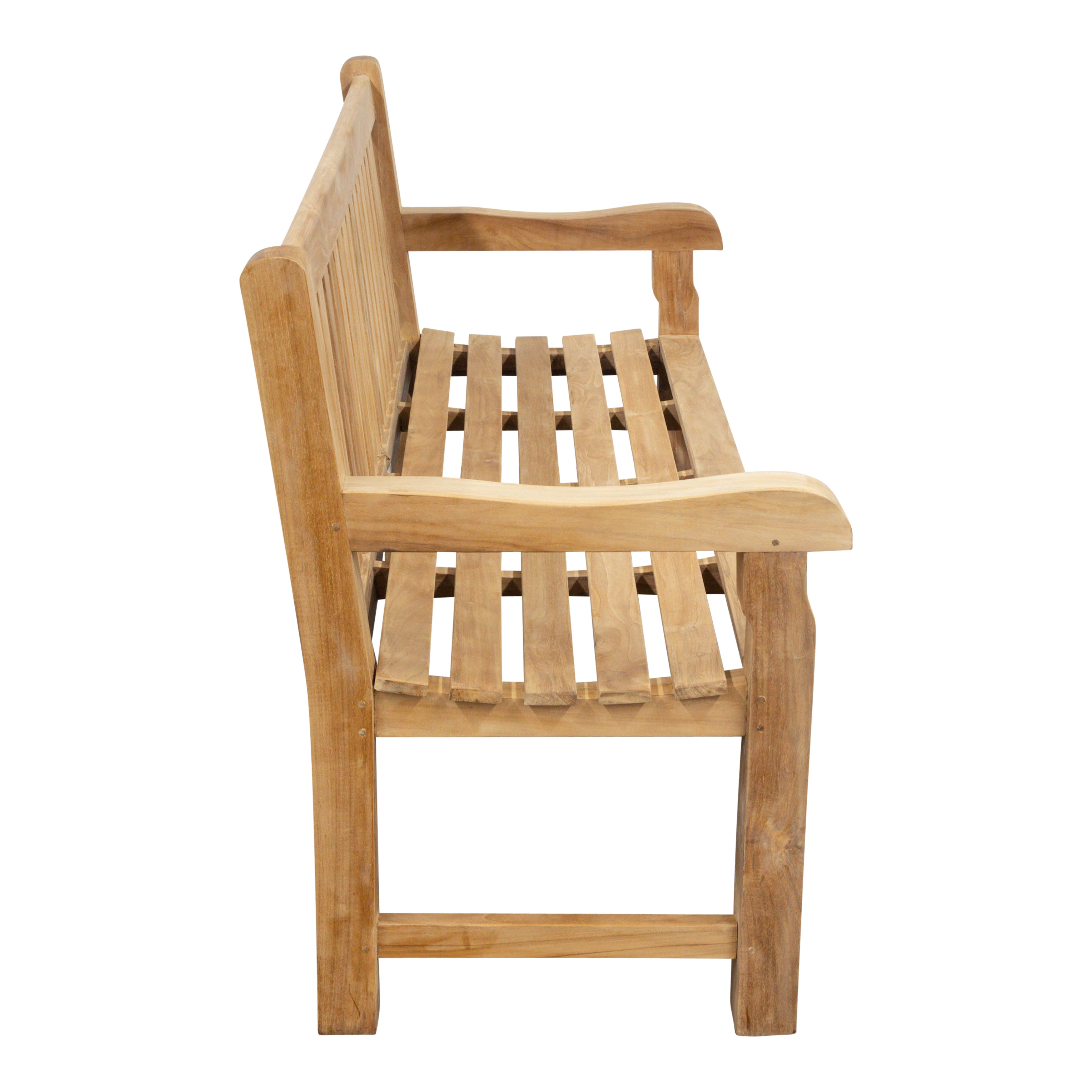 Teak Parkbank Cambridge, 130 cm