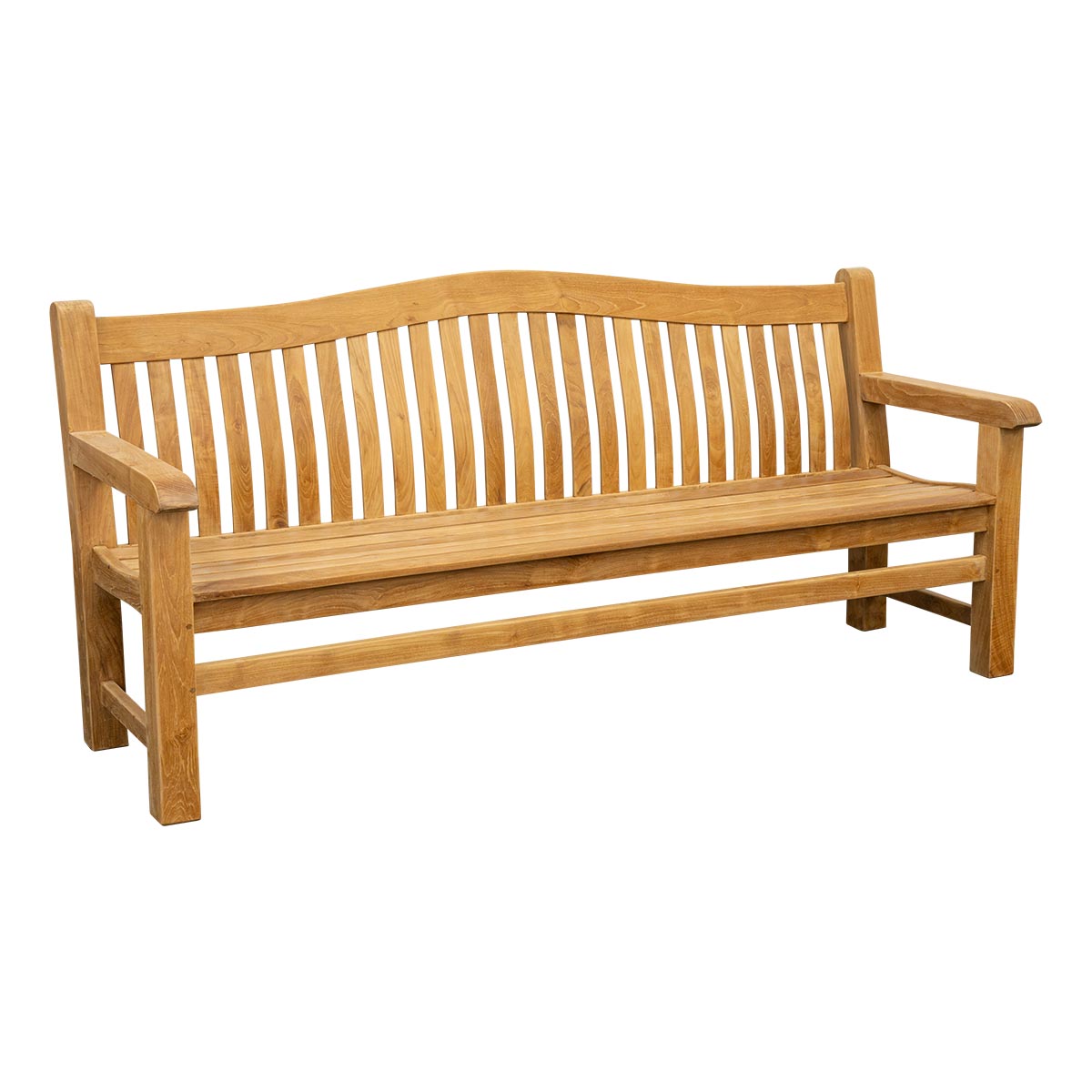 Teak Parkbank Surrey, 156 cm