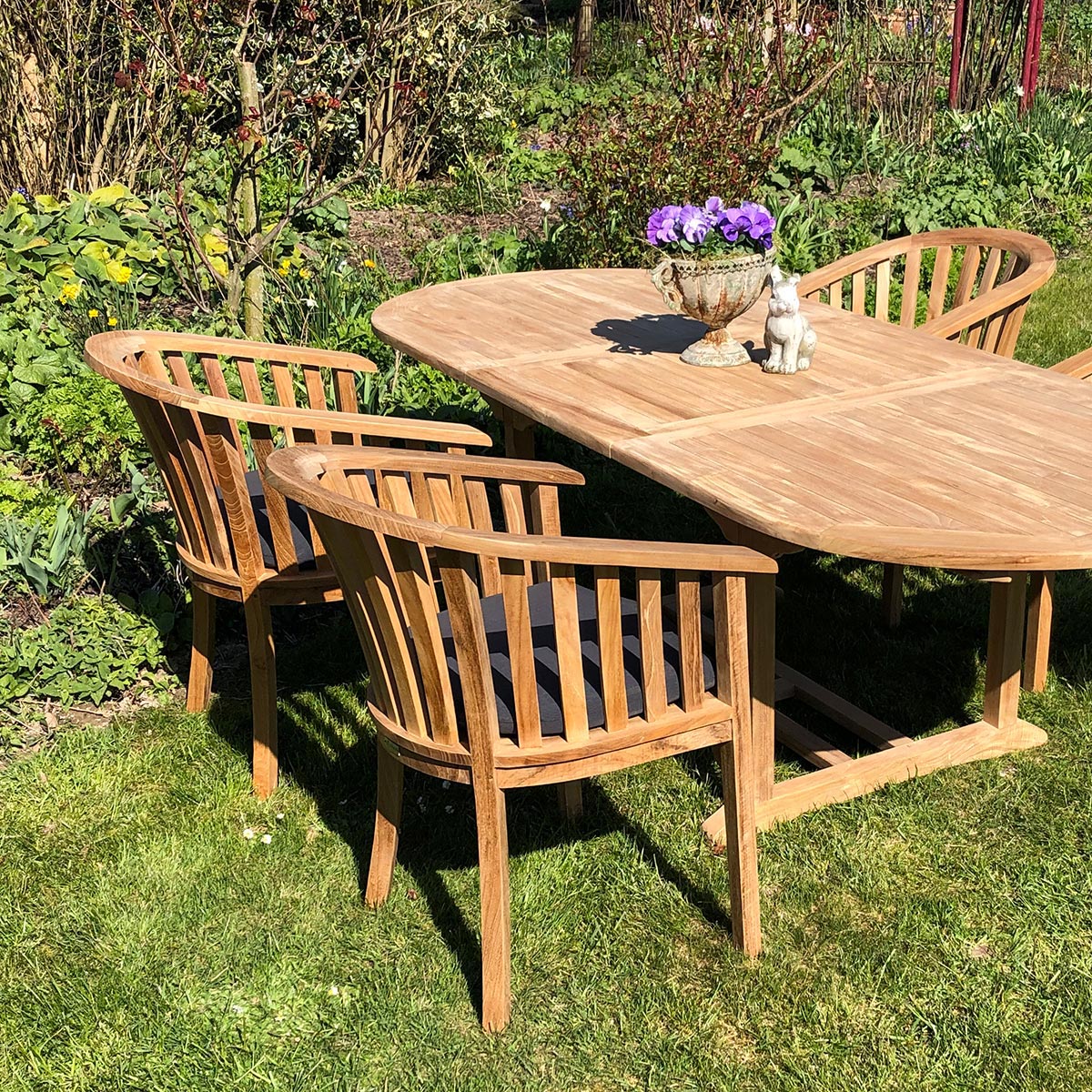 Teak Rundsessel London