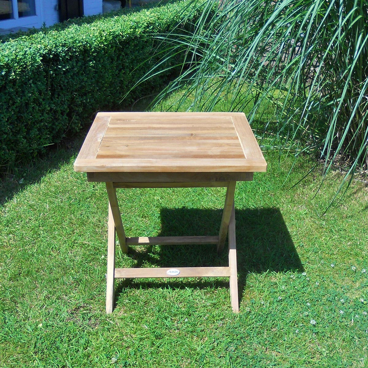 Teak Beistelltisch klappbar Exclusiv - 50x50cm