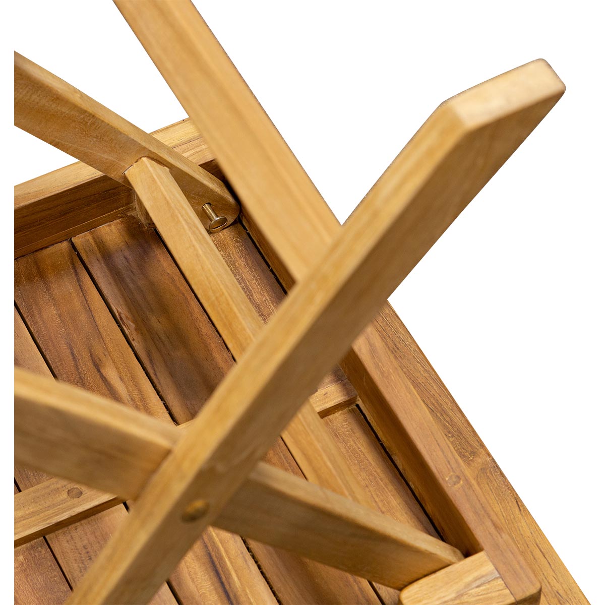Teak Classic Beistelltisch klappbar quadratisch - 45 x 45 cm