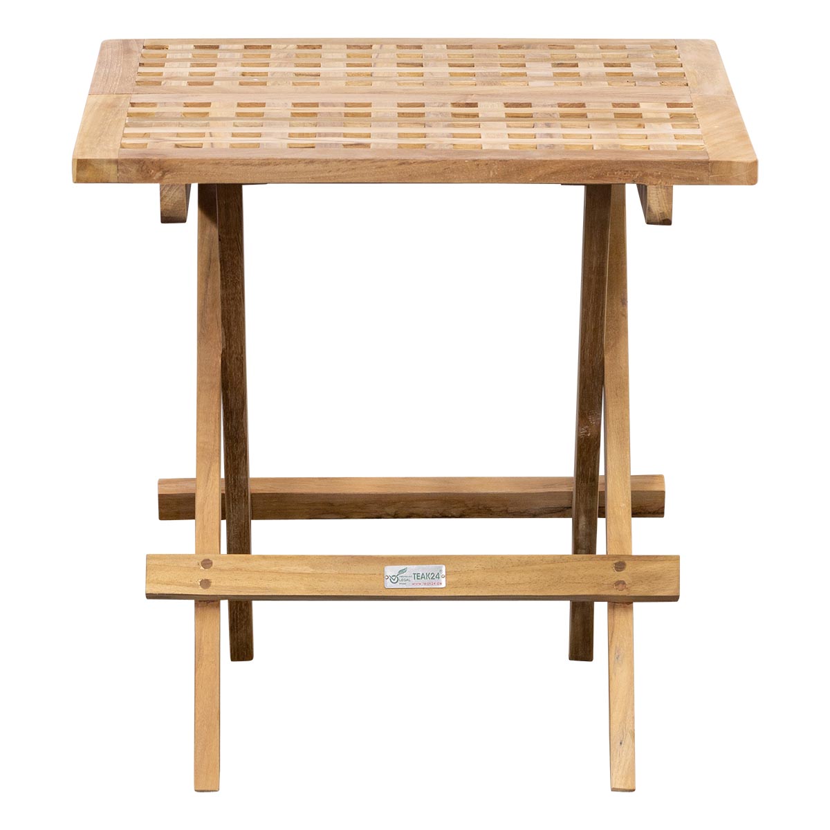 Kleiner Gartentisch Bali, quadratisch 50x50 cm