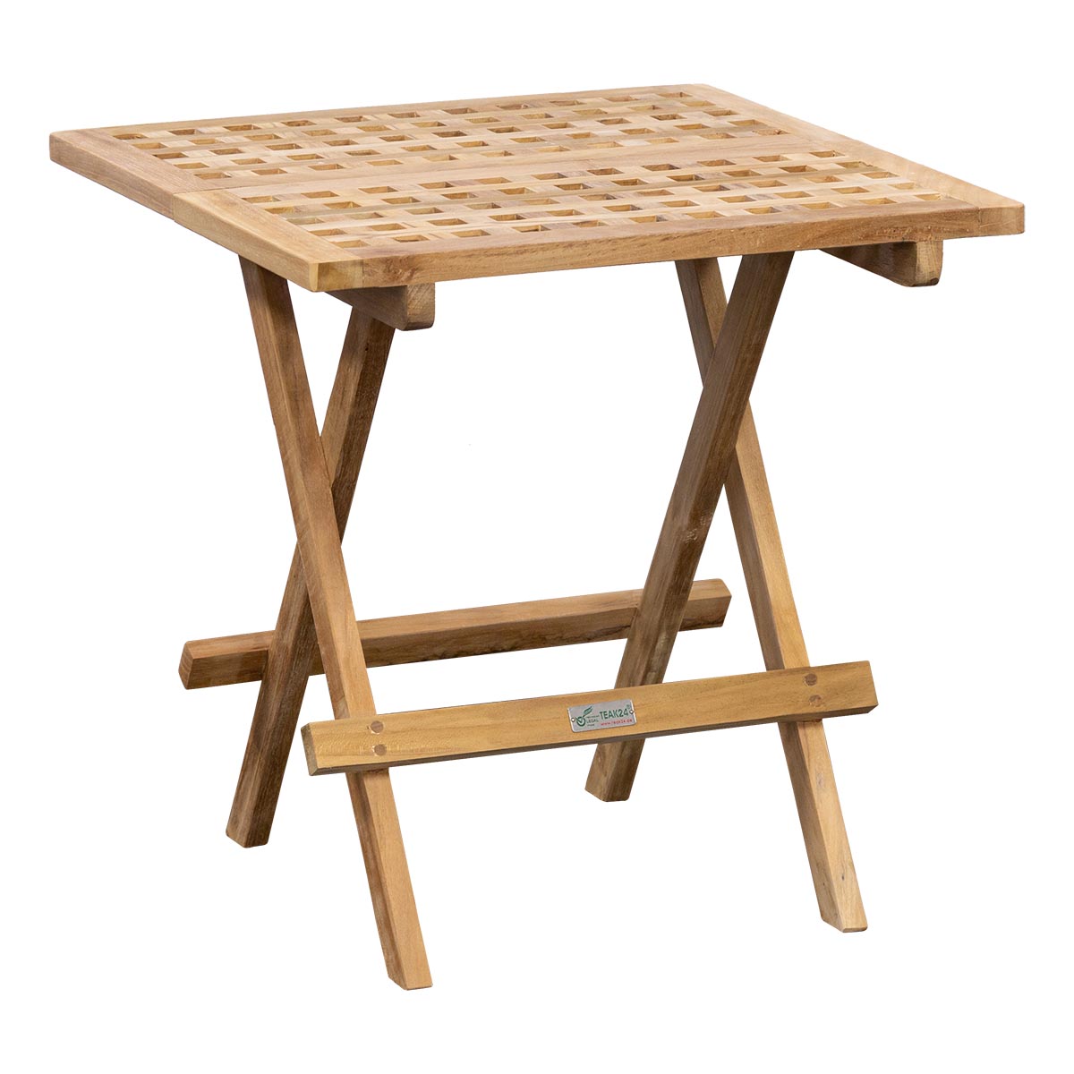 Kleiner Gartentisch Bali, quadratisch 50x50 cm