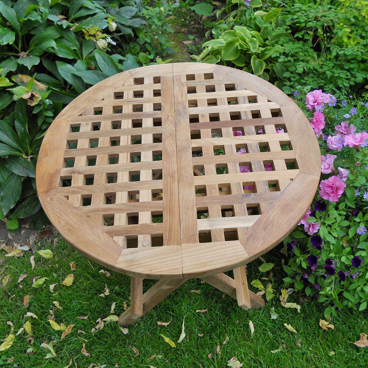 Kleiner Gartentisch Bali, rund 50 cm