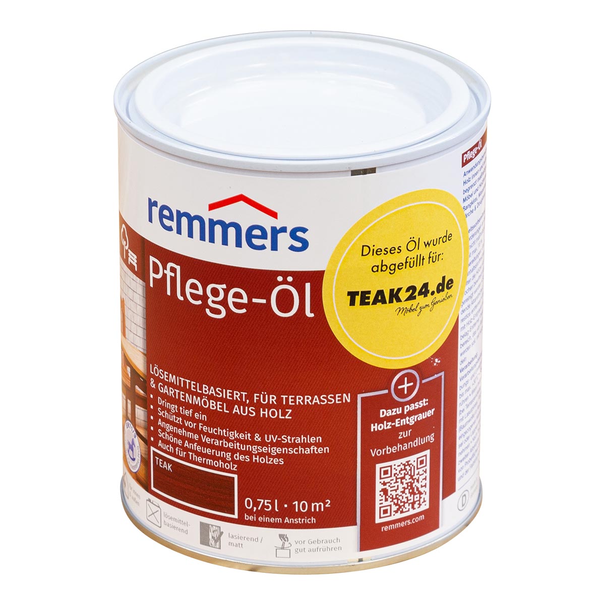 Teak Pflegeöl / Teaköl 750ml, farblos