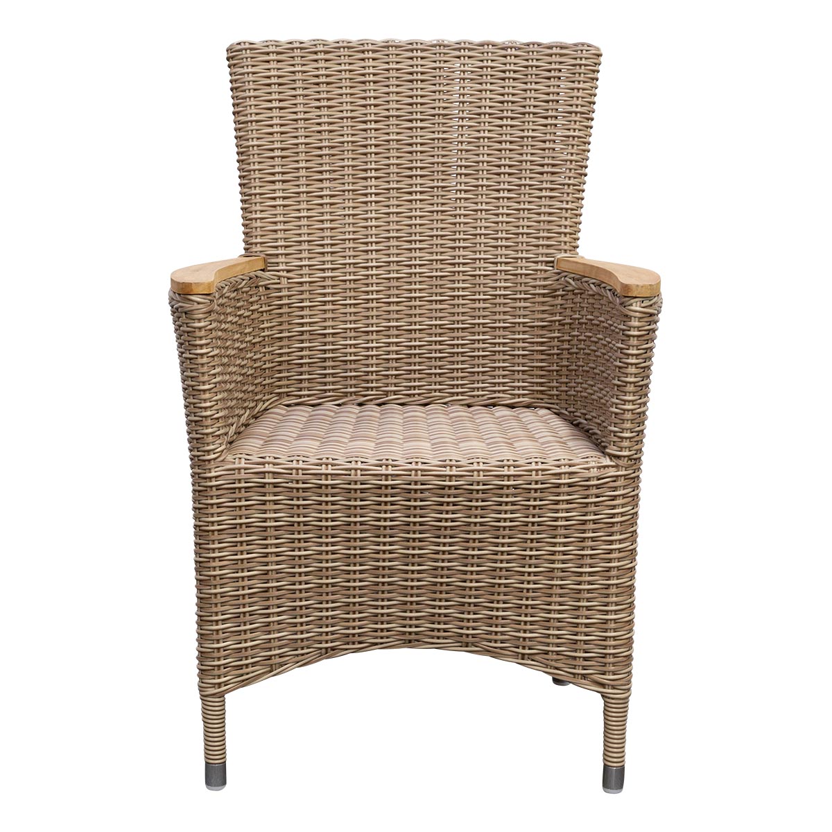 Geflecht Sessel Sapporo Highback, kubu natur