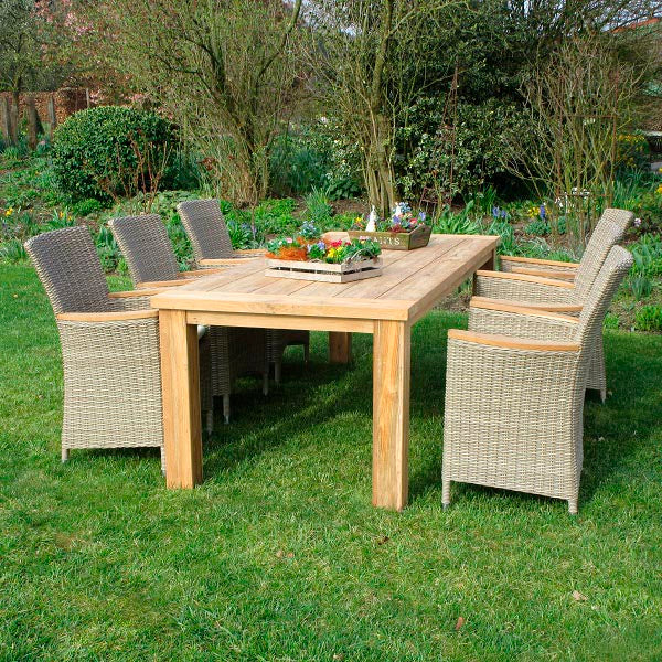 Geflecht Sessel Sapporo Highback, kubu natur