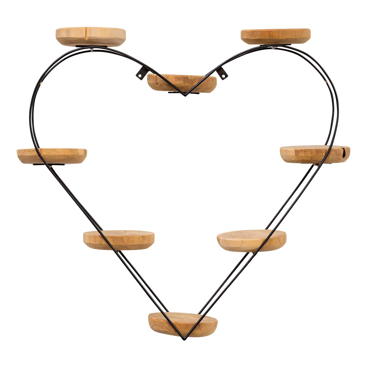 Wanddekoration Herz / Holzherz zum Hängen