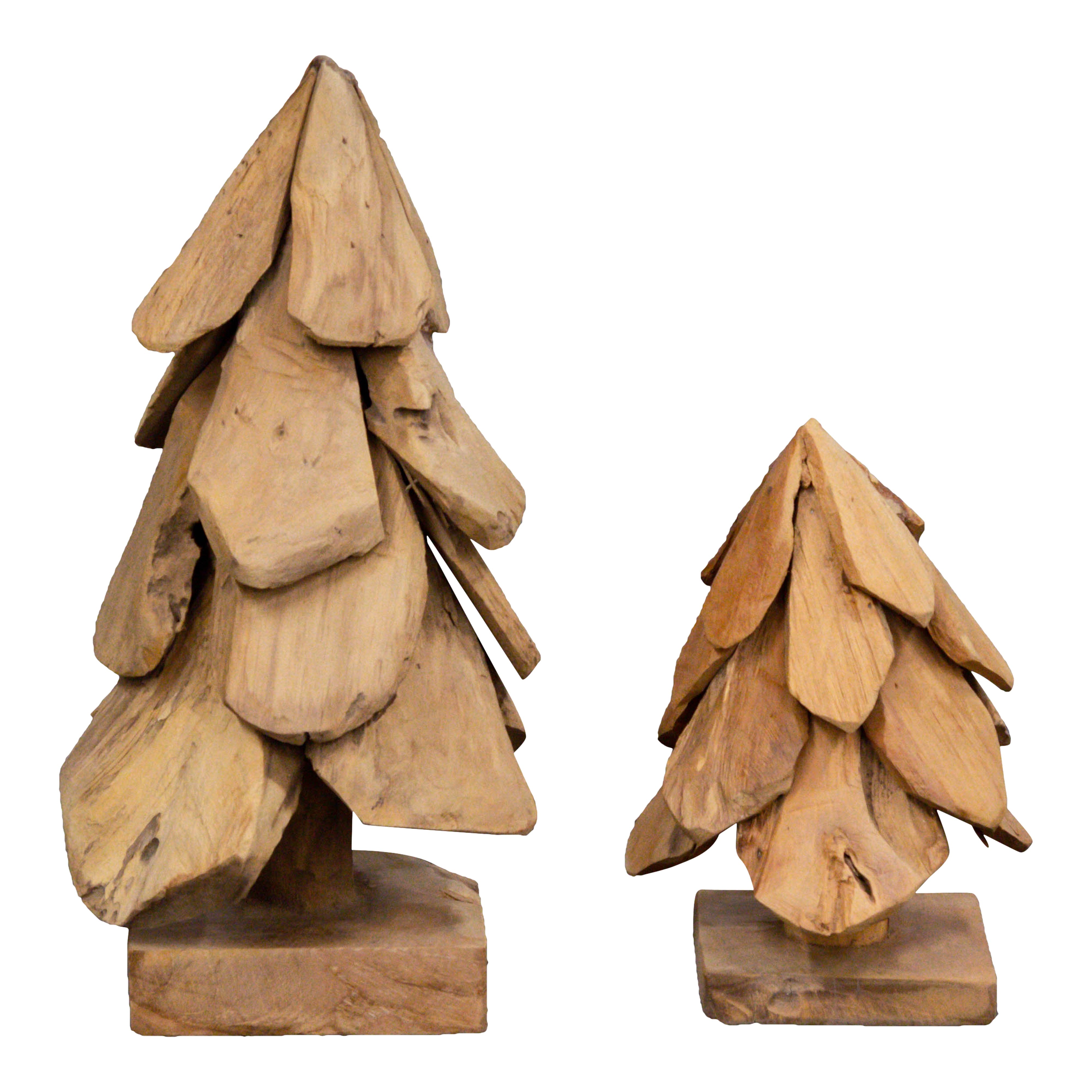 Teak Tannenbaum, Dekofigur, S