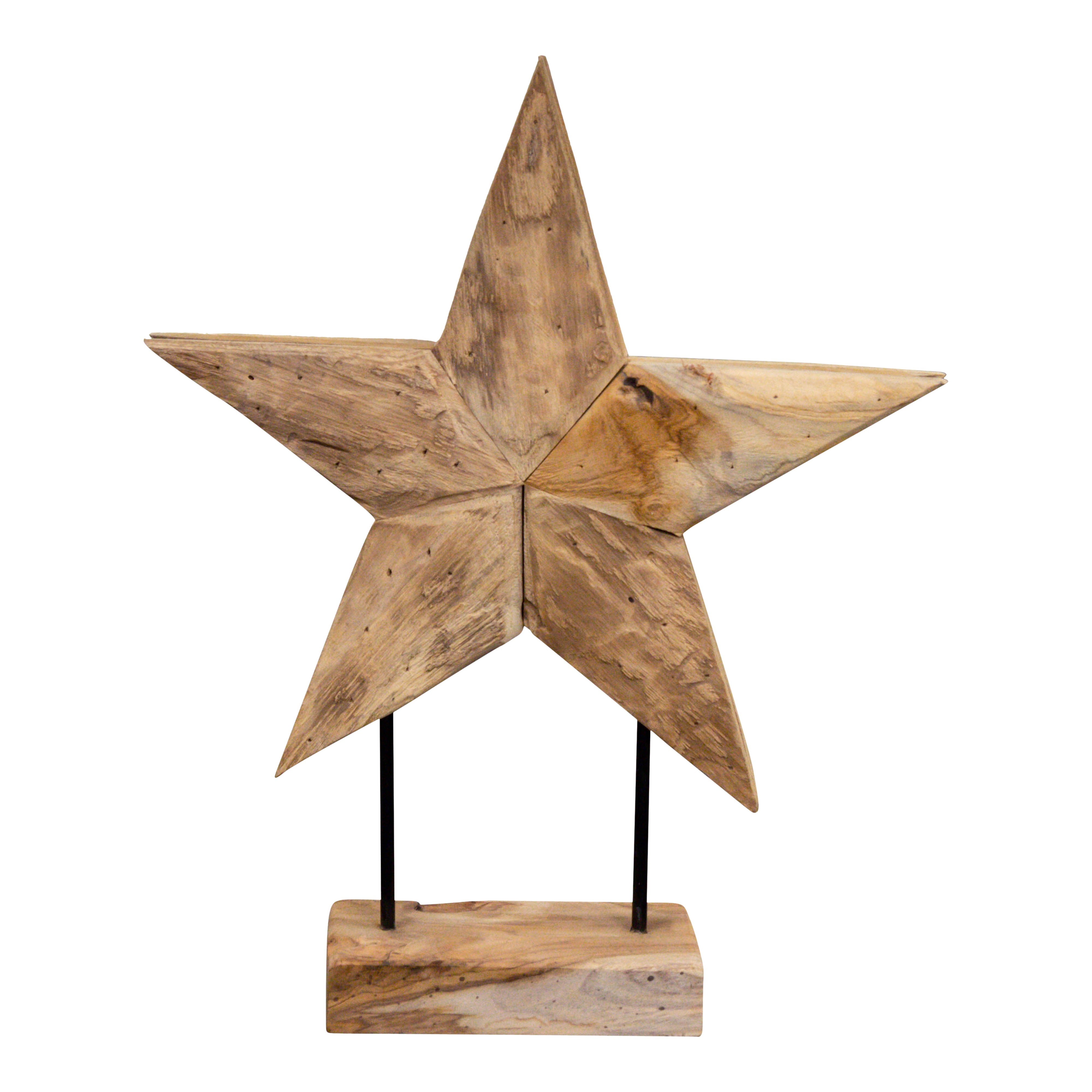 Teak Stern auf Ständer, L