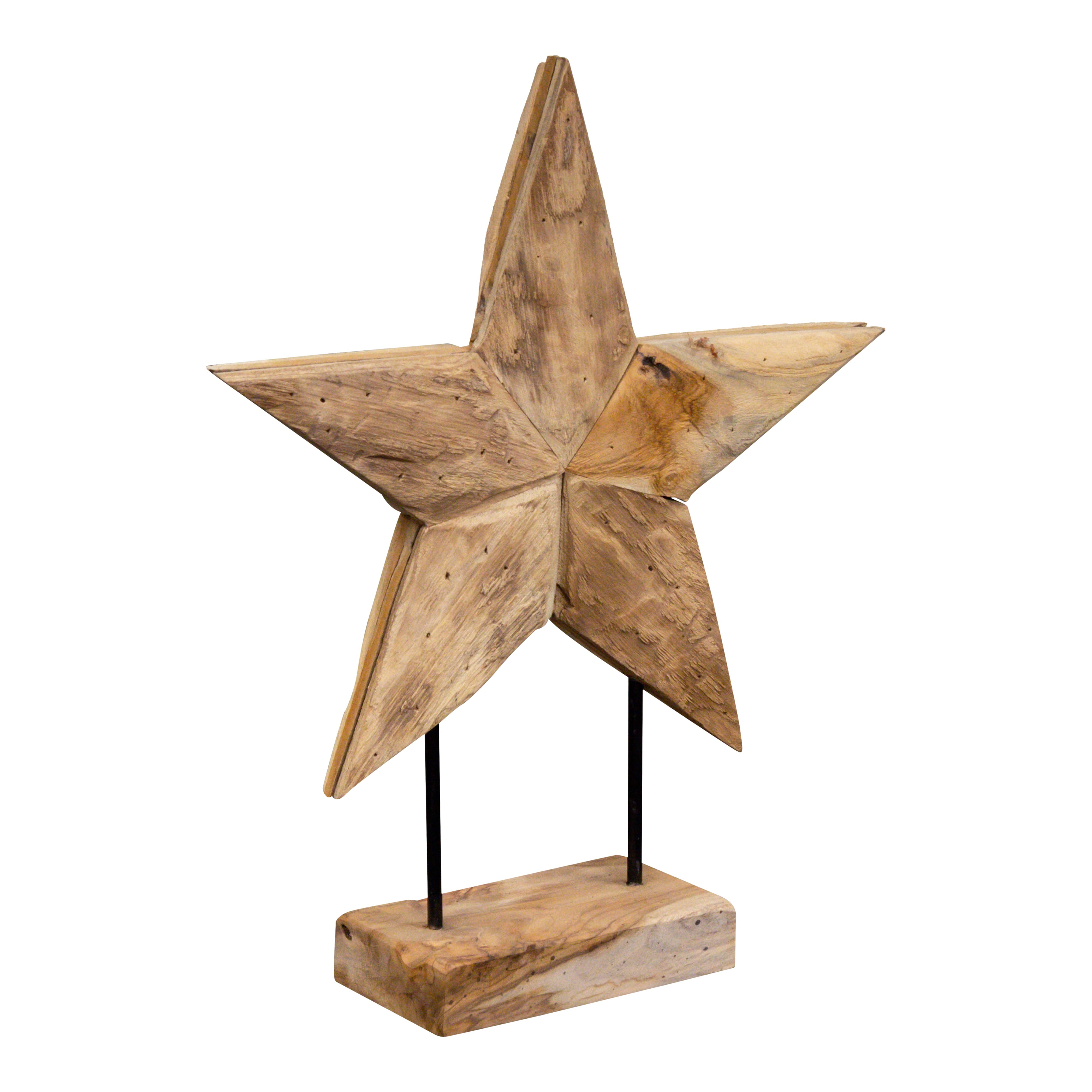 Teak Stern auf Ständer, L