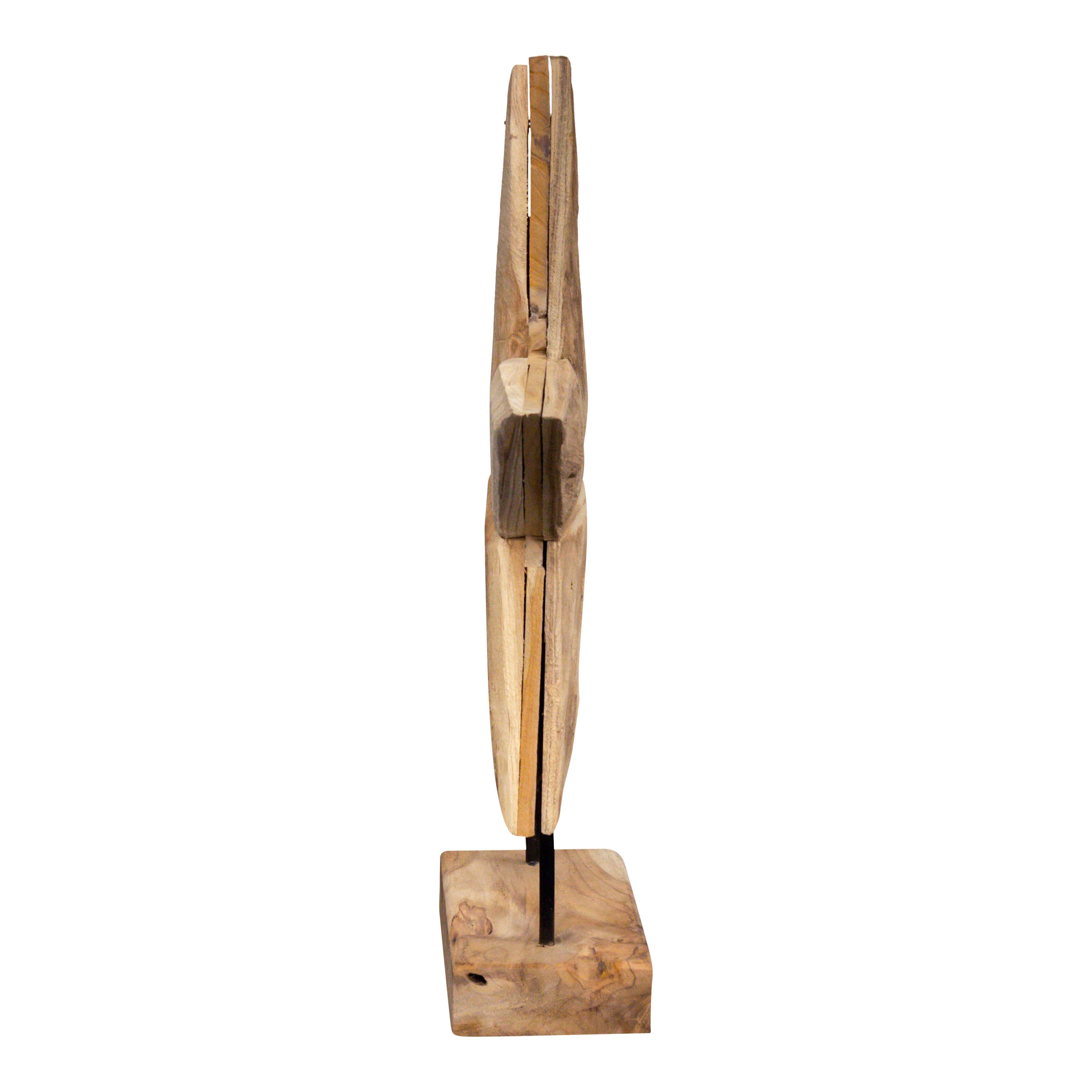 Teak Stern auf Ständer, L