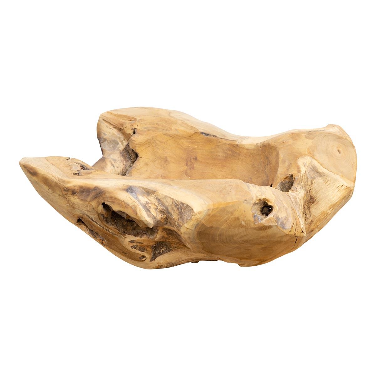 Wurzelholzschale, M- ca. 35cm D