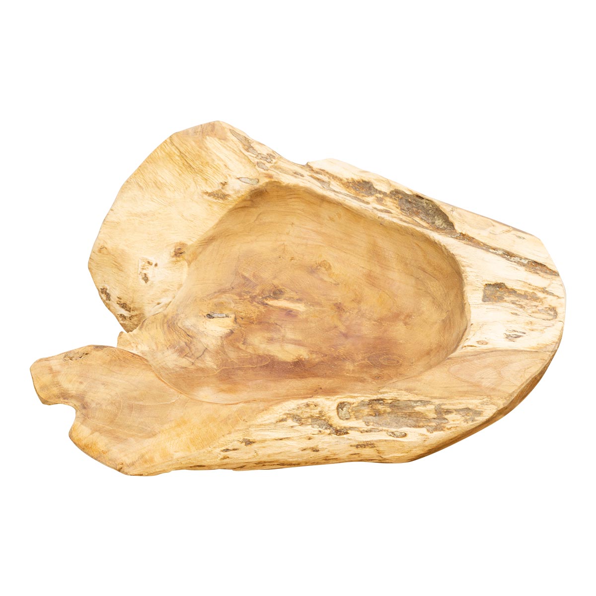 Wurzelholzschale, L- ca. 40cm D