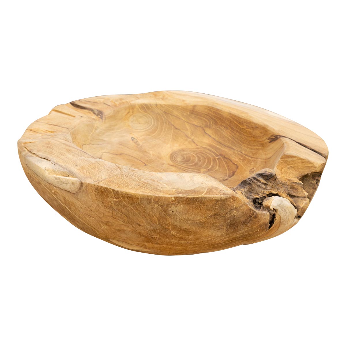 Wurzelholzschale, L- ca. 40cm D