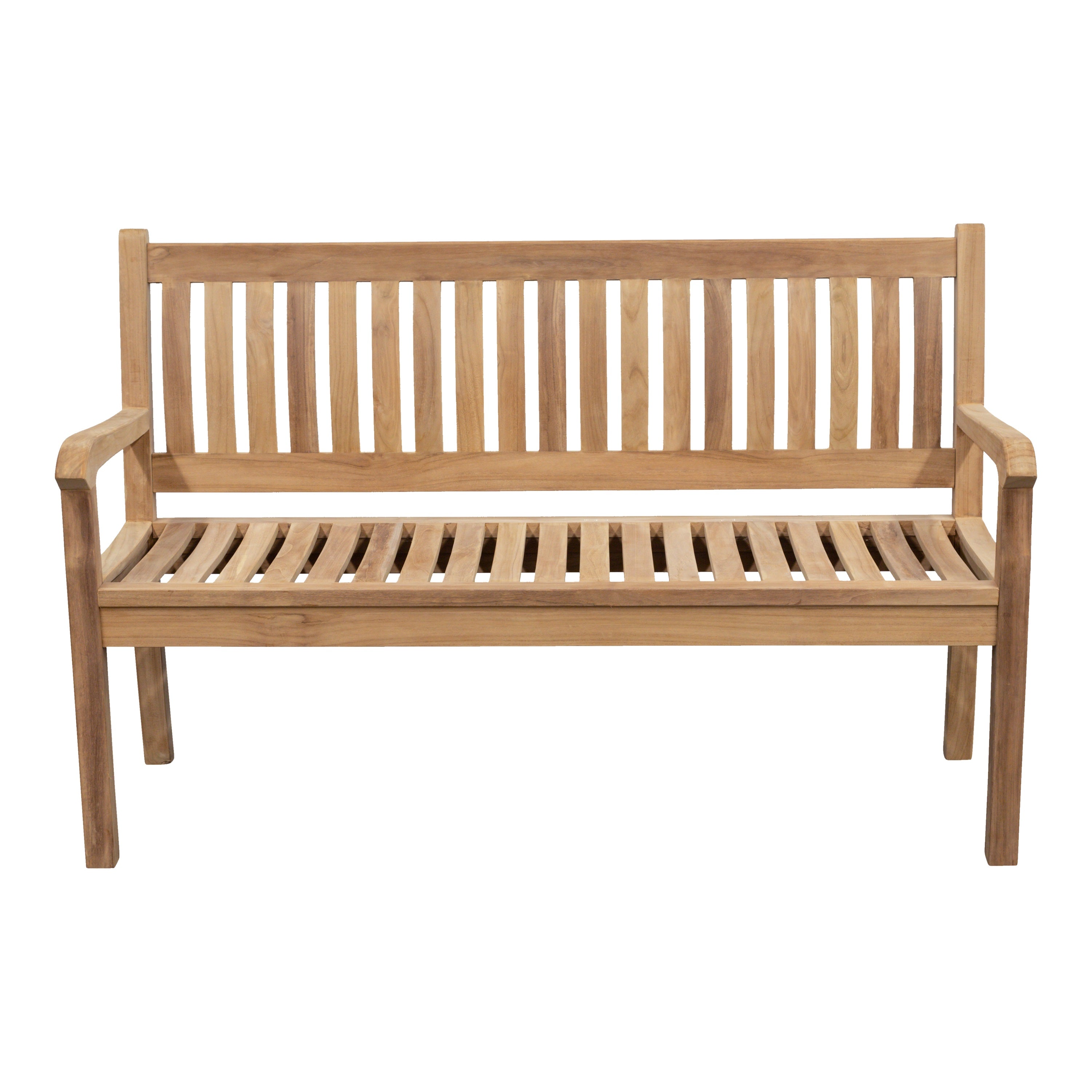 Teak Gartenbank Beaufort, verschraubt, 150 cm, Selbstmontage