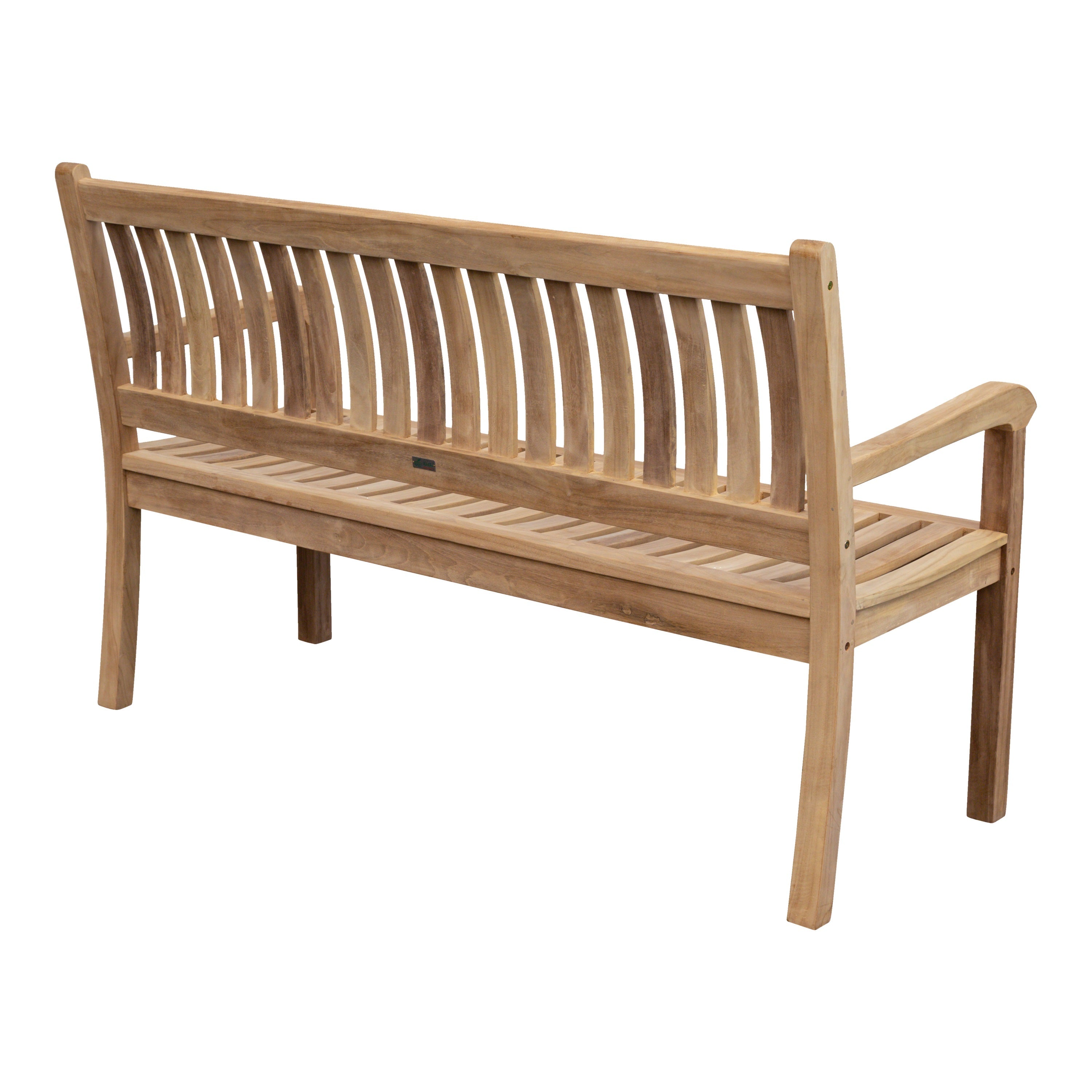 Teak Gartenbank Beaufort, verschraubt, 150 cm, Selbstmontage