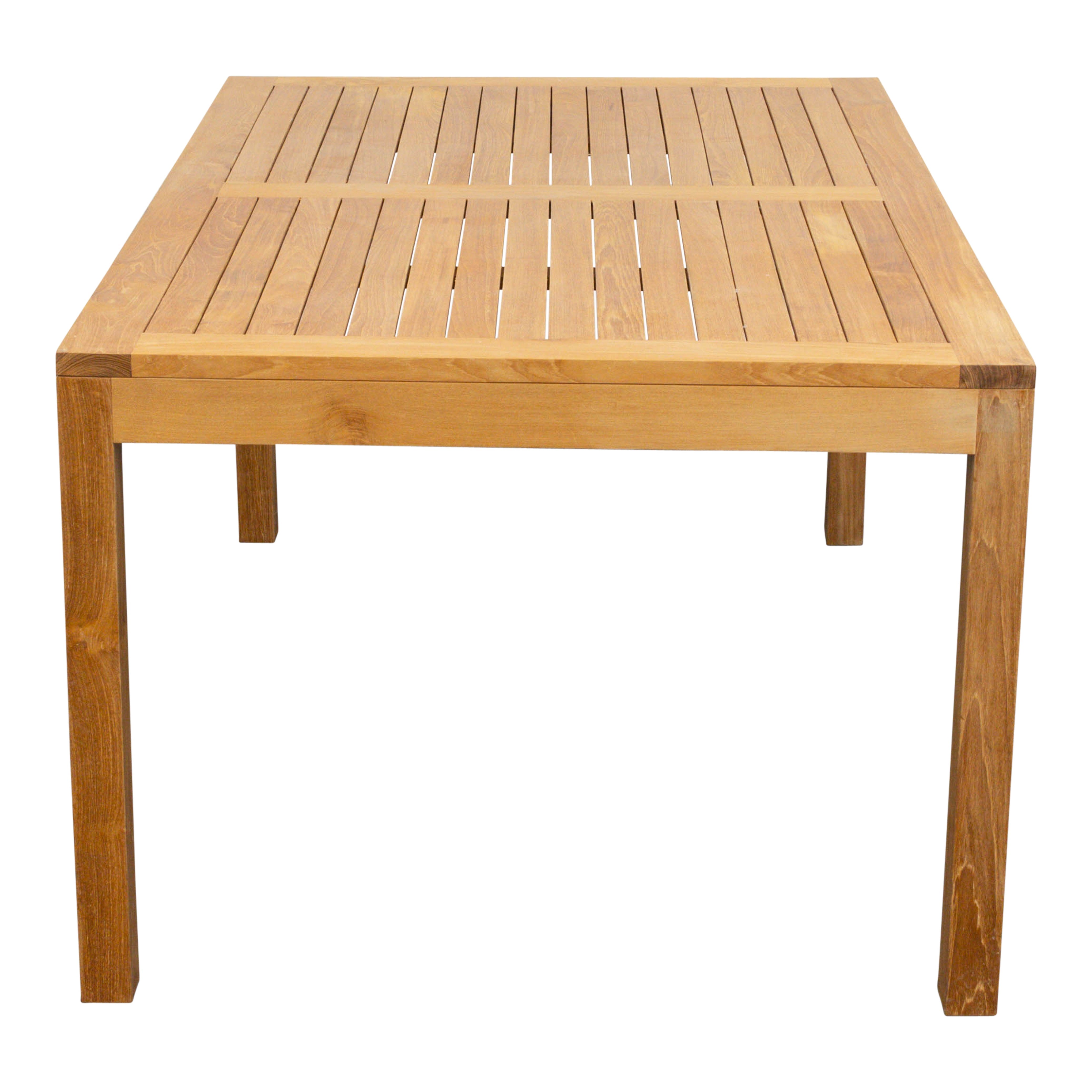 Teak Bistrotisch Bristol, rechteckig, 120x80cm