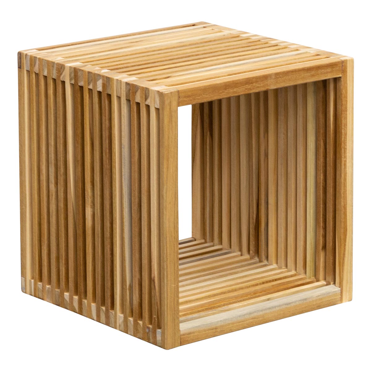 Teak Regal Sylt - quadratisch