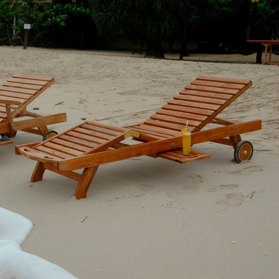 Sonnenliege mit Rollen Barbados