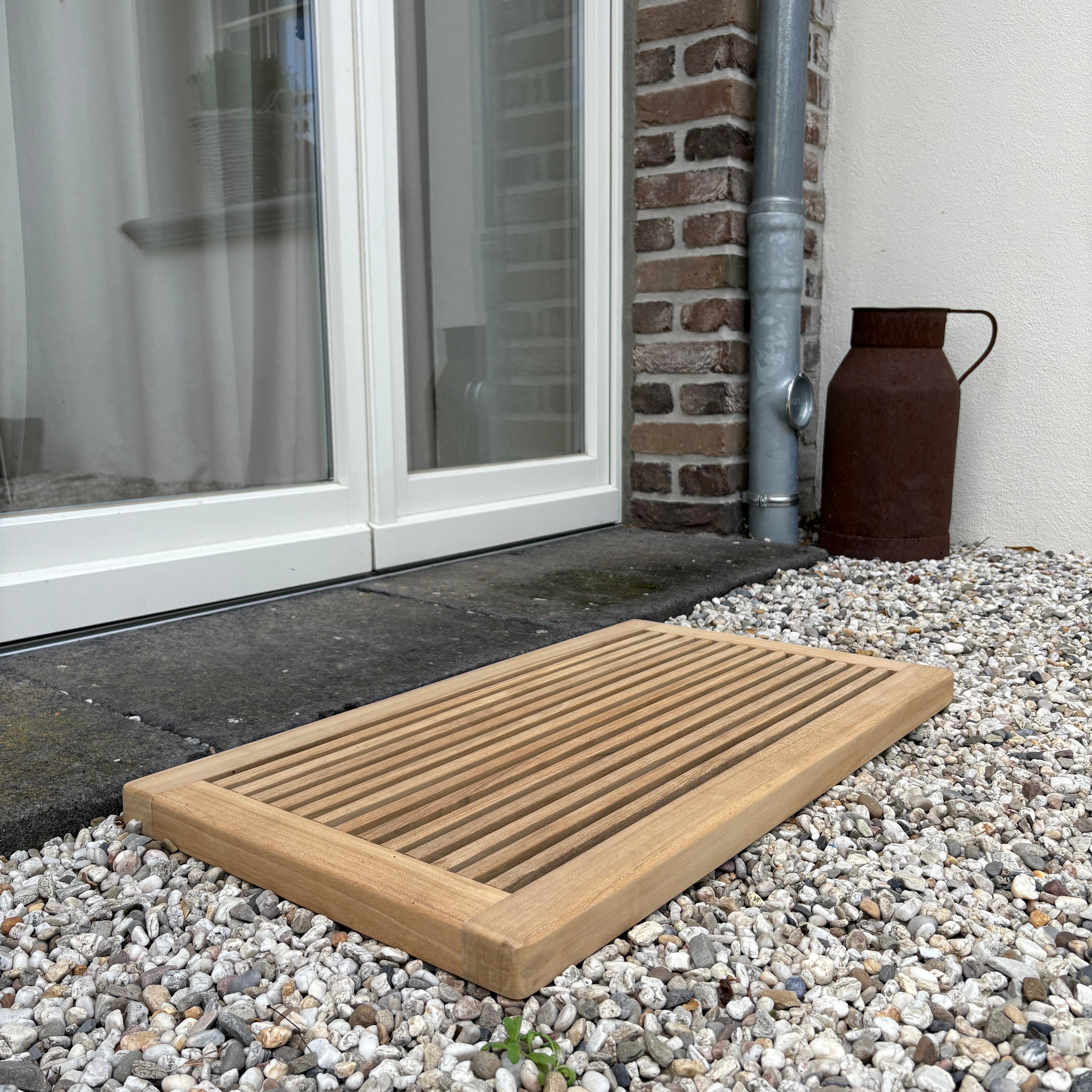 Teak Fußmatte, 45x80cm