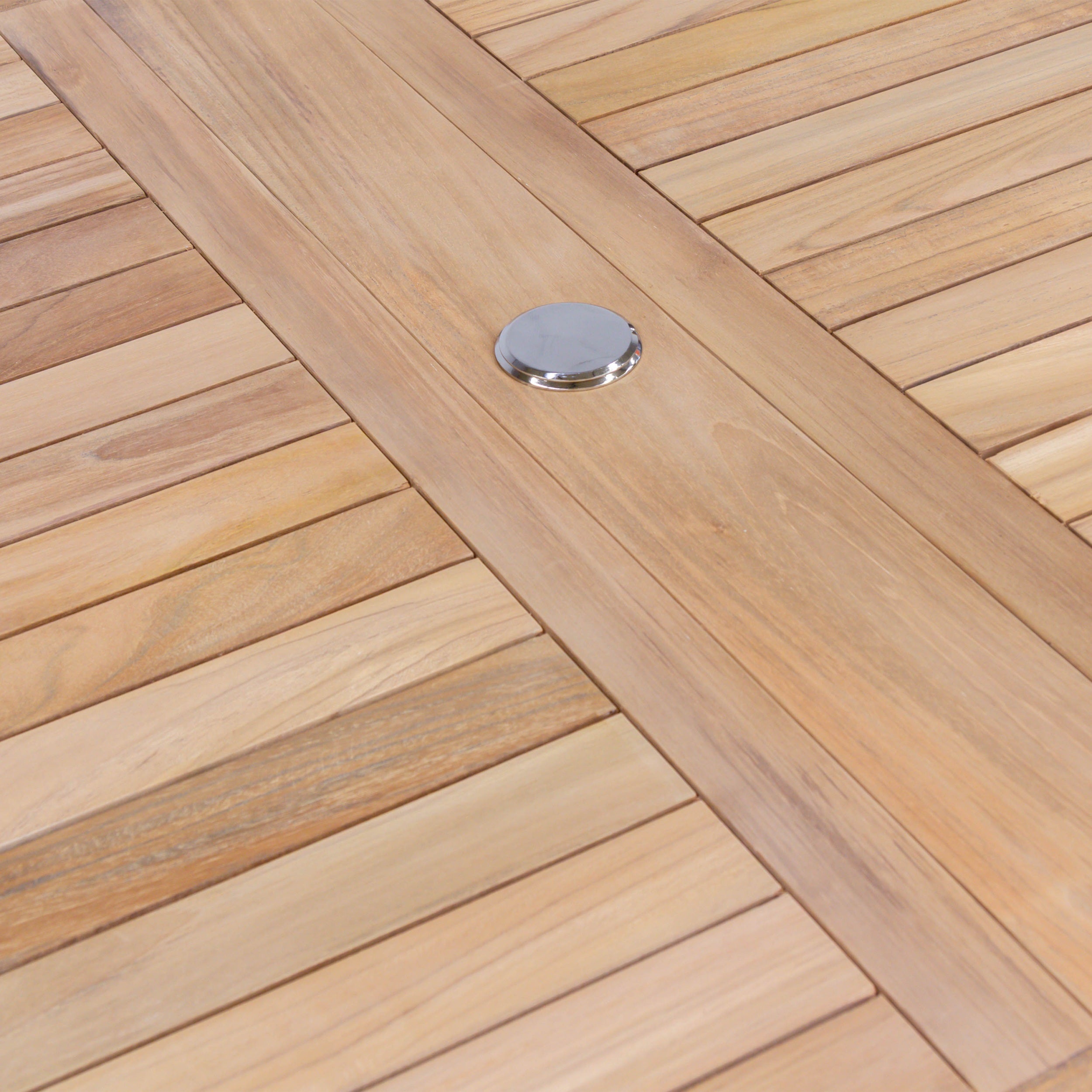 Ausziehbarer Gartentisch Exclusiv, oval, 180/260 x 100cm