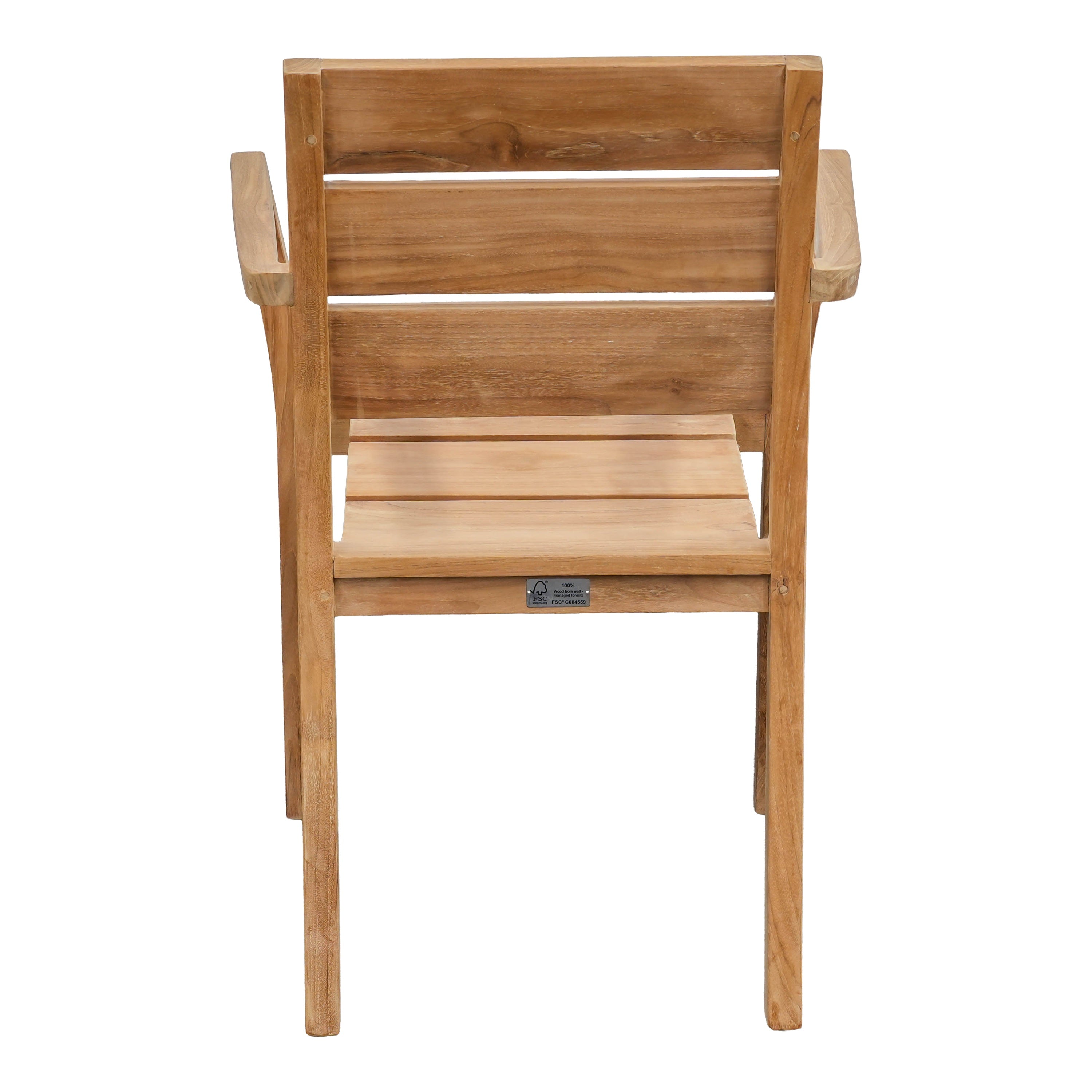 Teak Gartensessel Diego, stapelbar