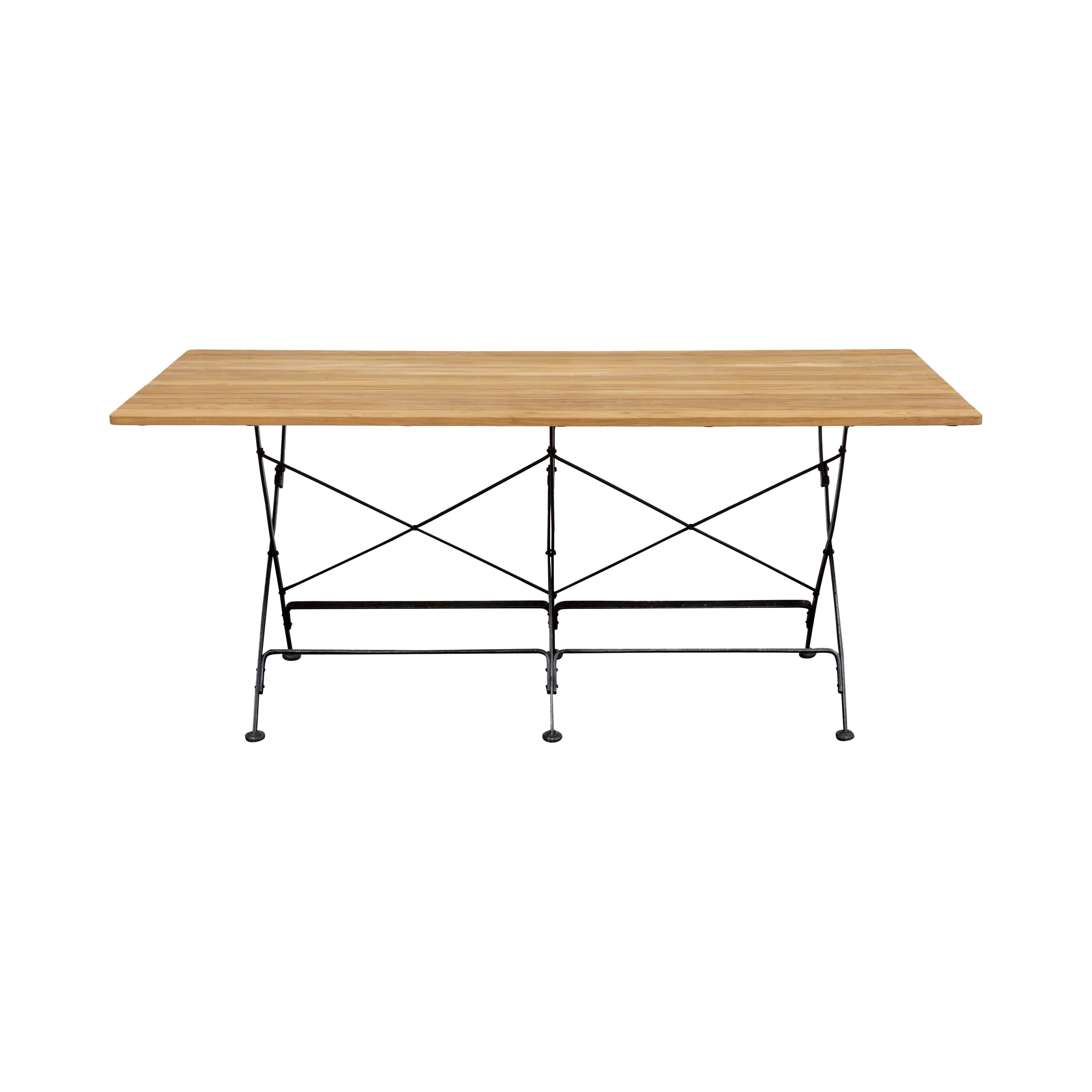 Teak Tisch Longlife - rechteckig, 180 x 80 cm