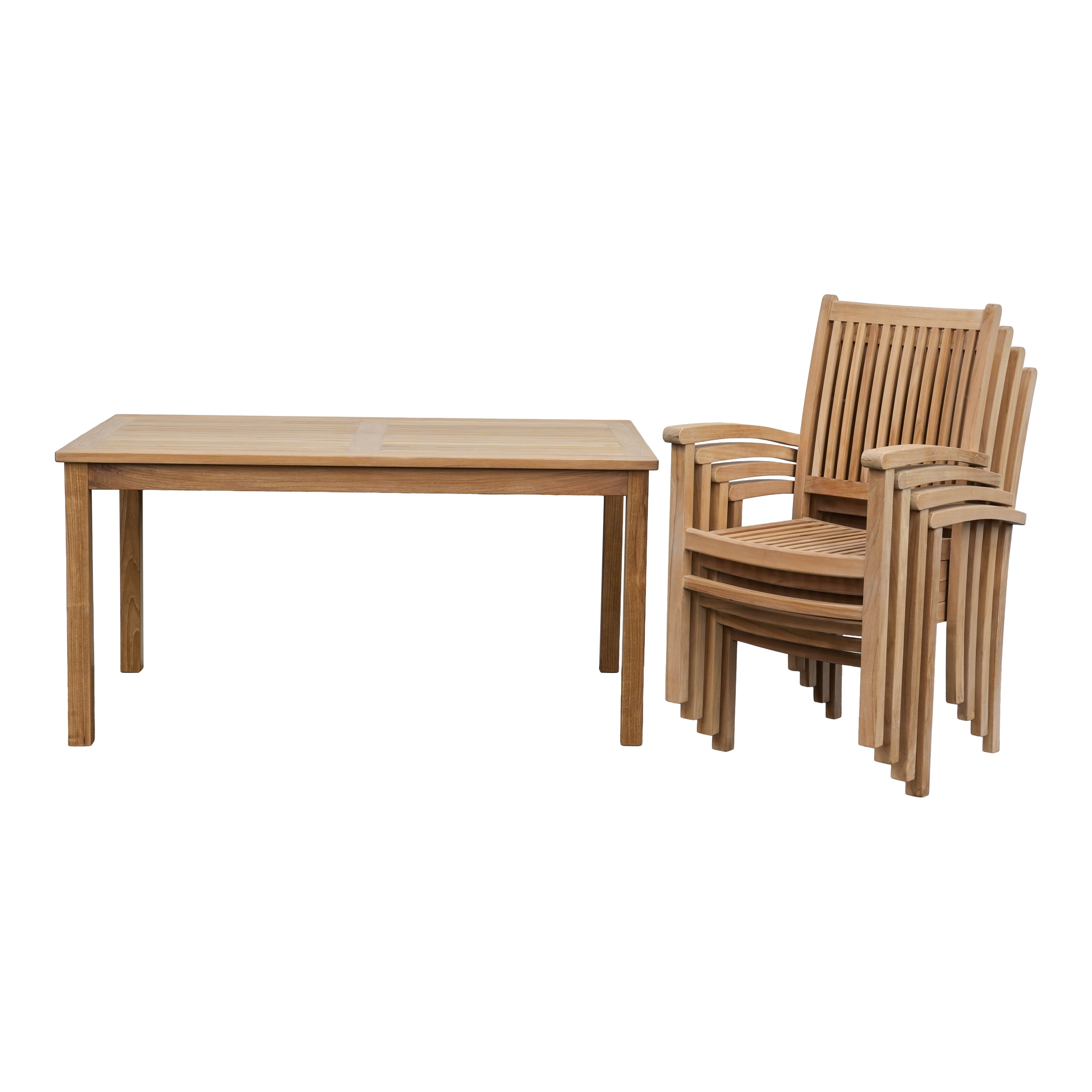 Gartenset Classic Turin, 5-teilig, für 4 Personen