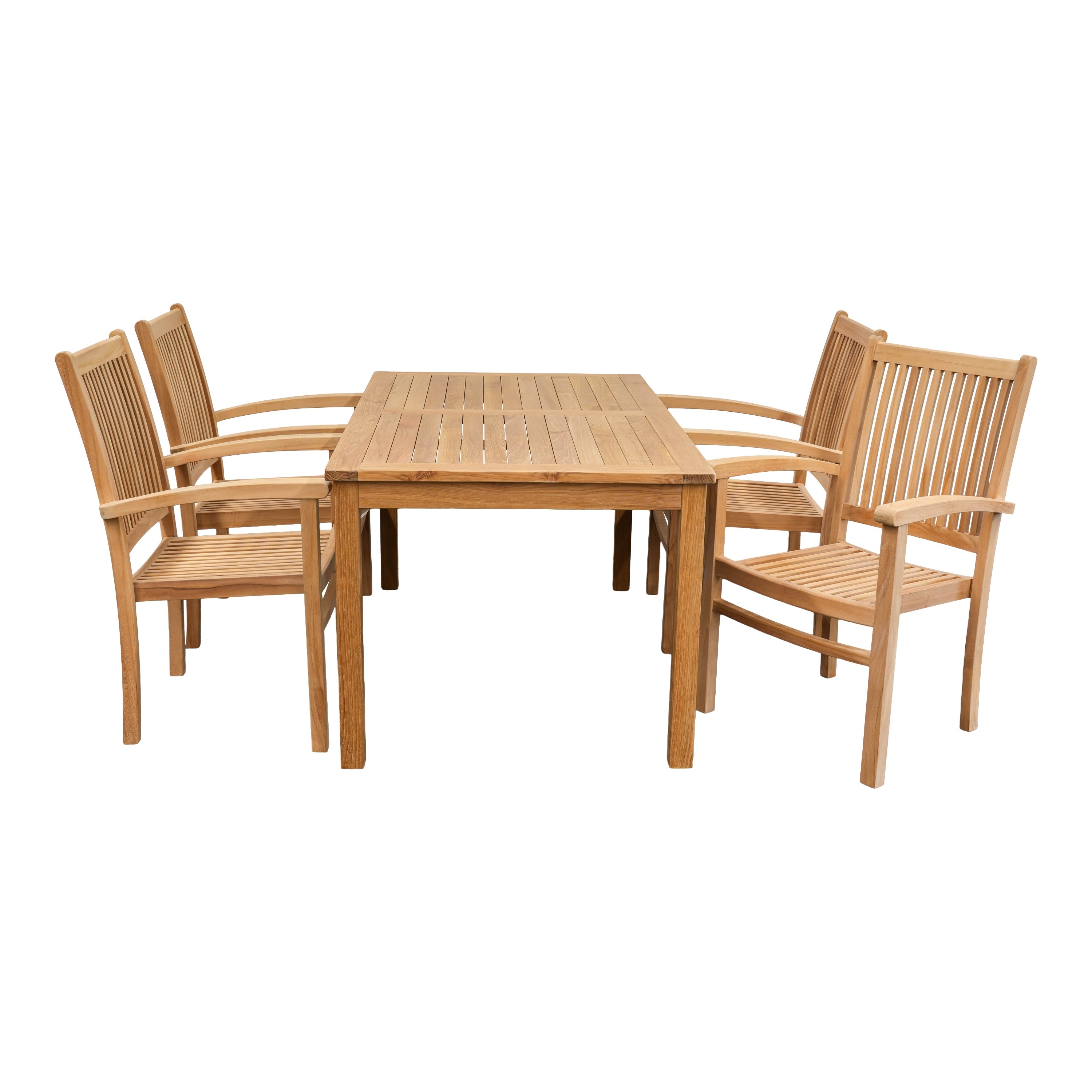 Gartenset Classic Turin, 5-teilig, für 4 Personen