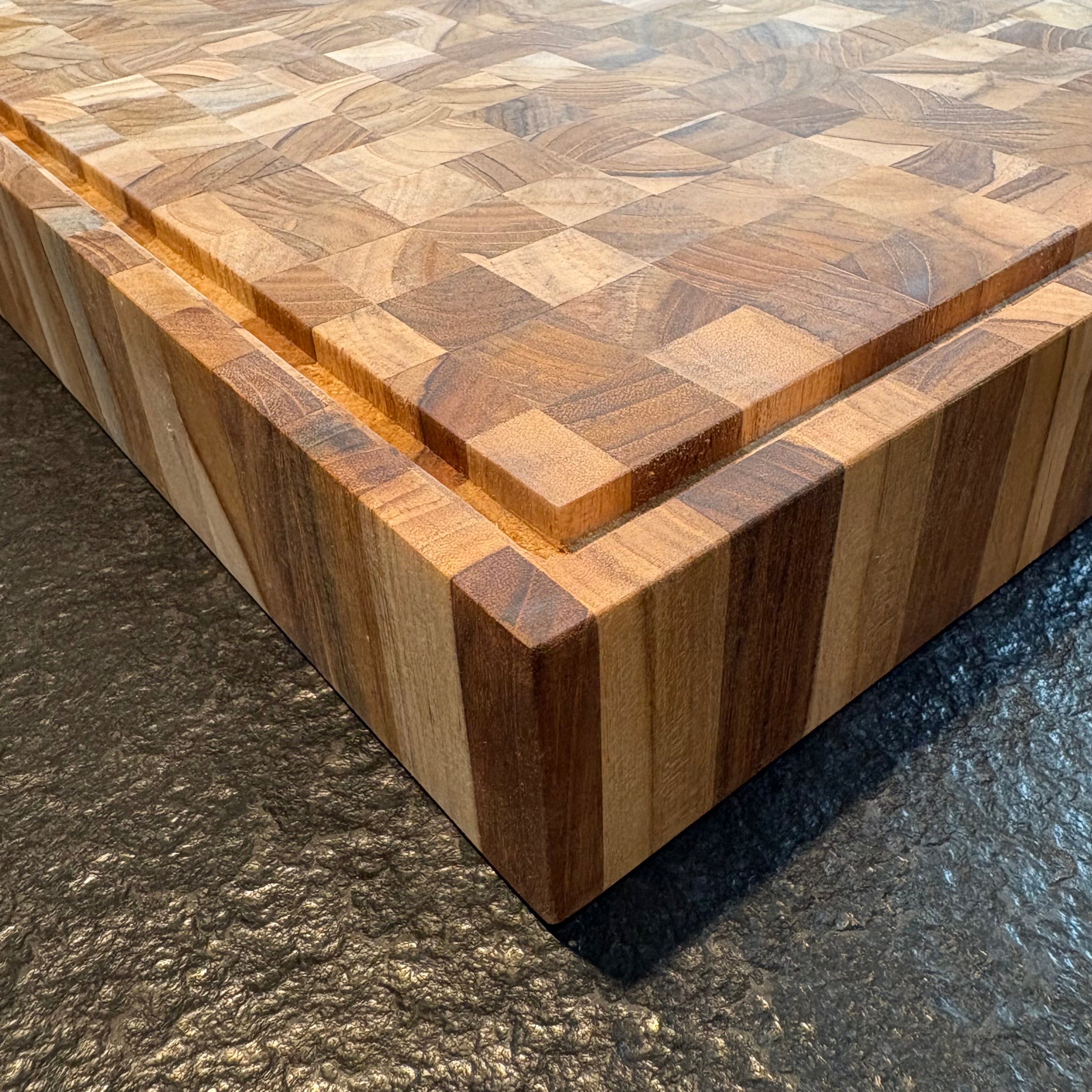 Schneidebrett Teakholz, 45x30x5cm, L