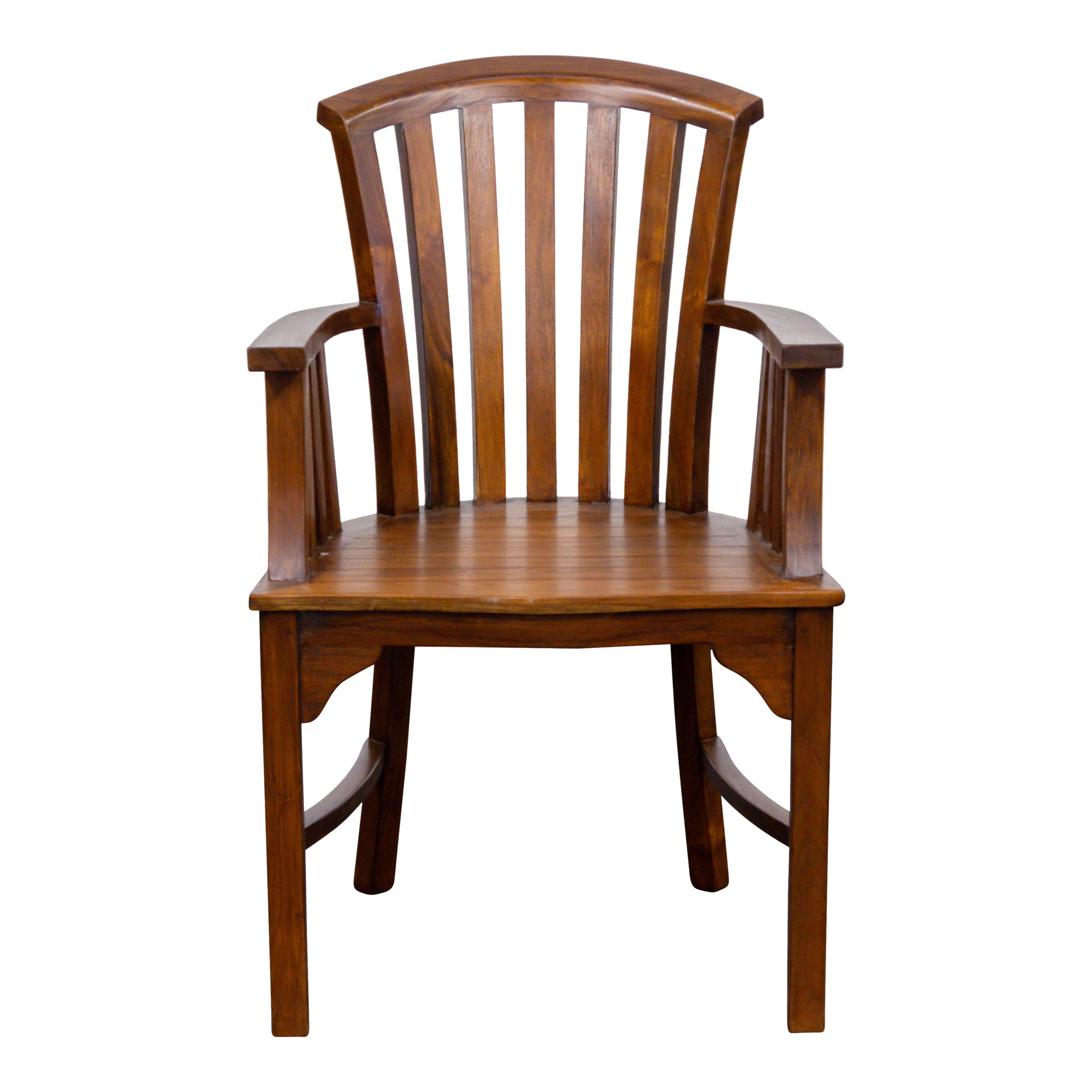 London Stuhl mit Armlehne, dunkel