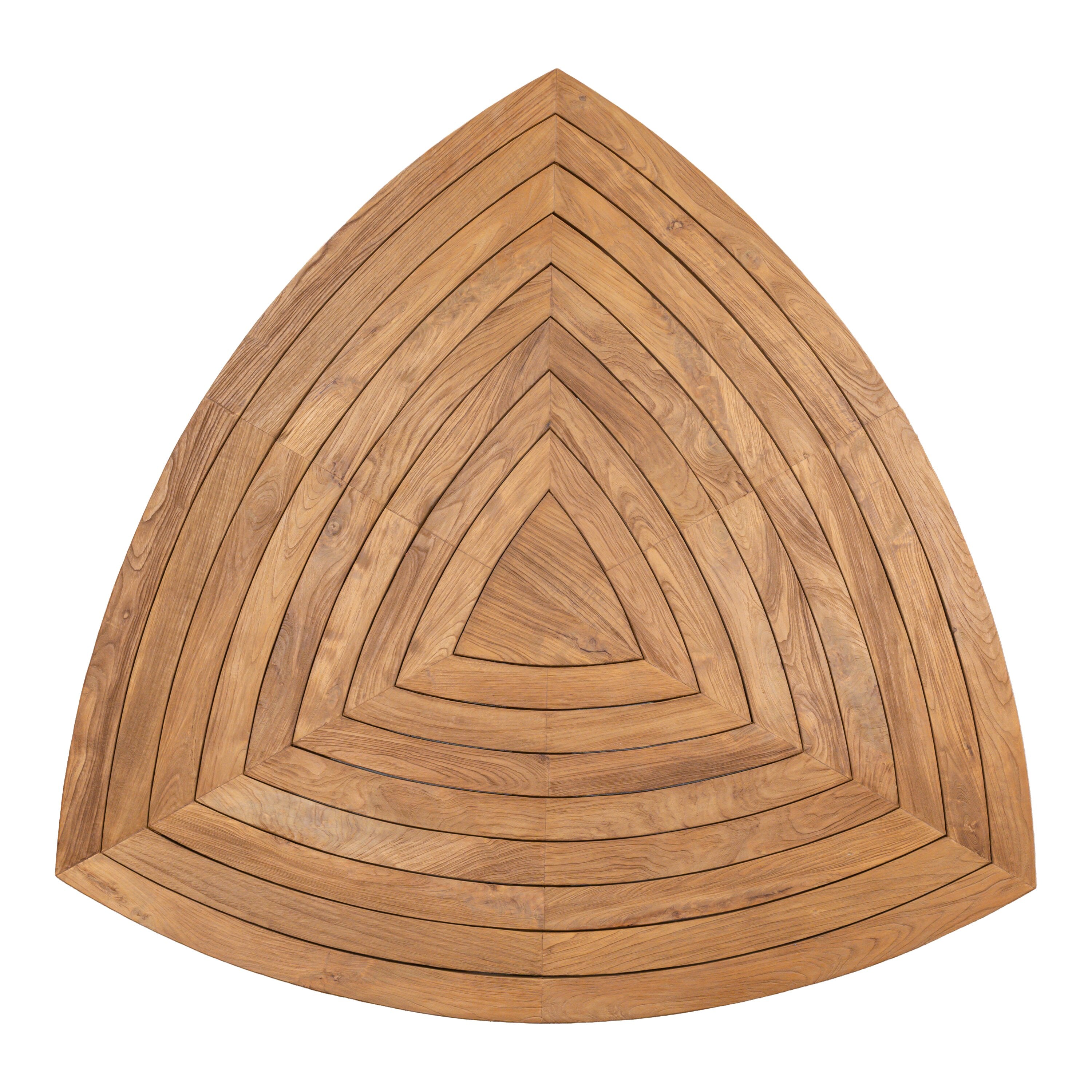 Gartentisch Leaf, 160x160cm, dreieckig