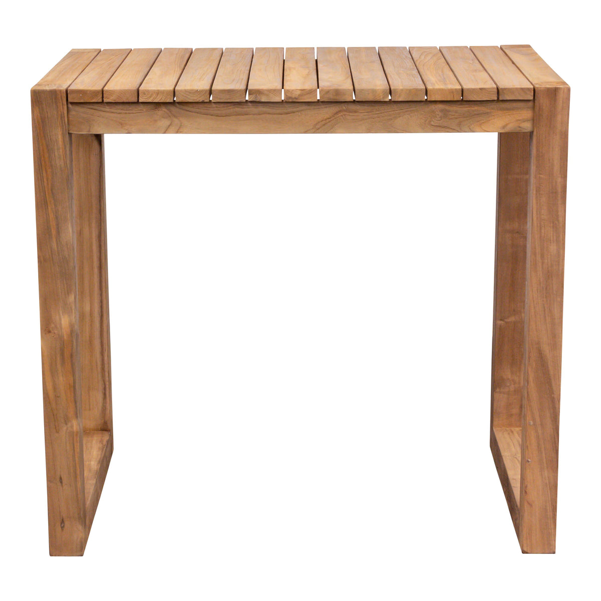 Teak Bartisch Namur, rustikal, 140x80cm
