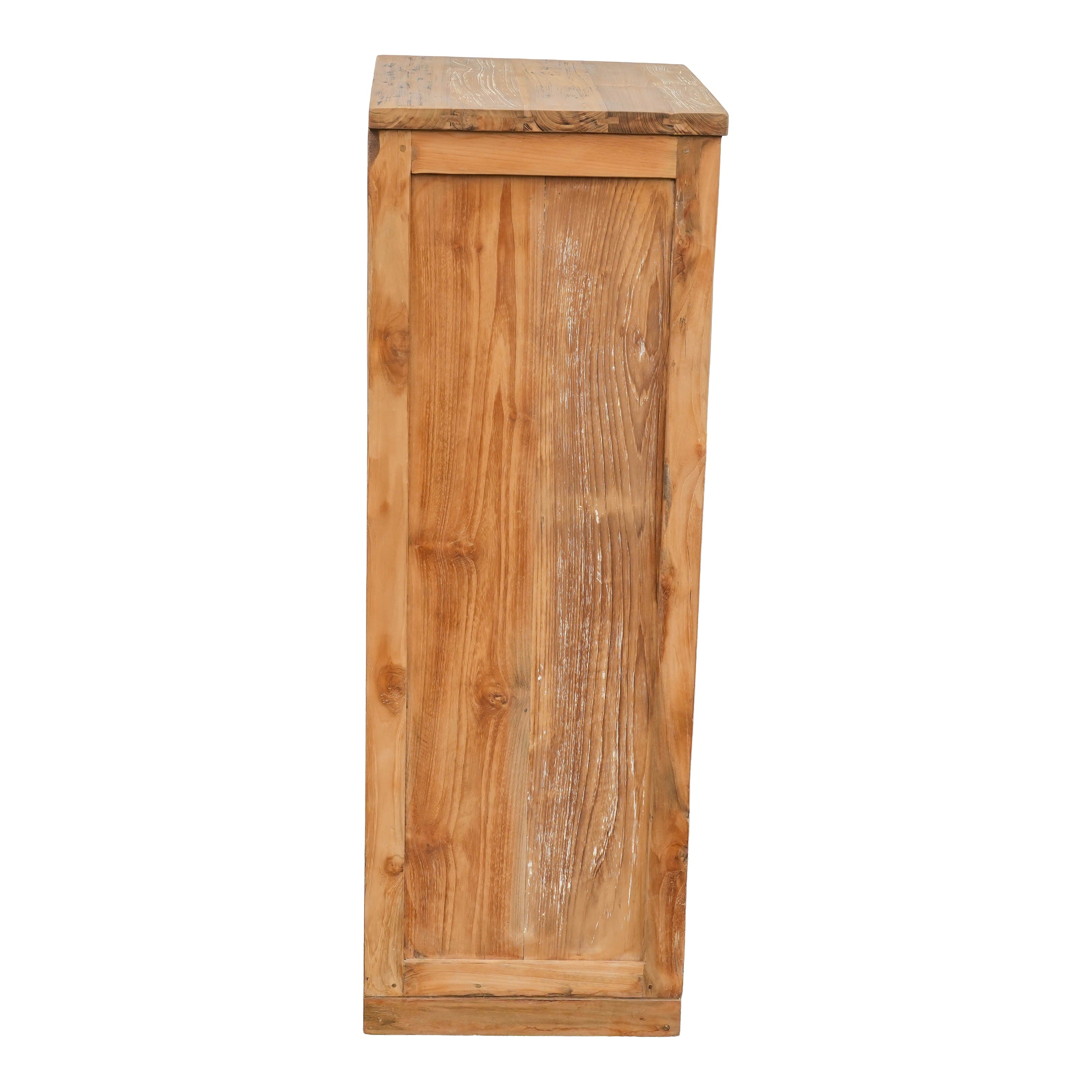 Teakholz Kommode, 5 Schubladen