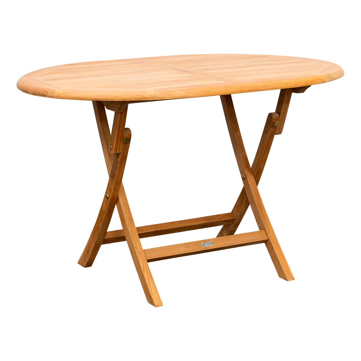 Teak Klapptisch Henley, oval, 120 x 90 cm