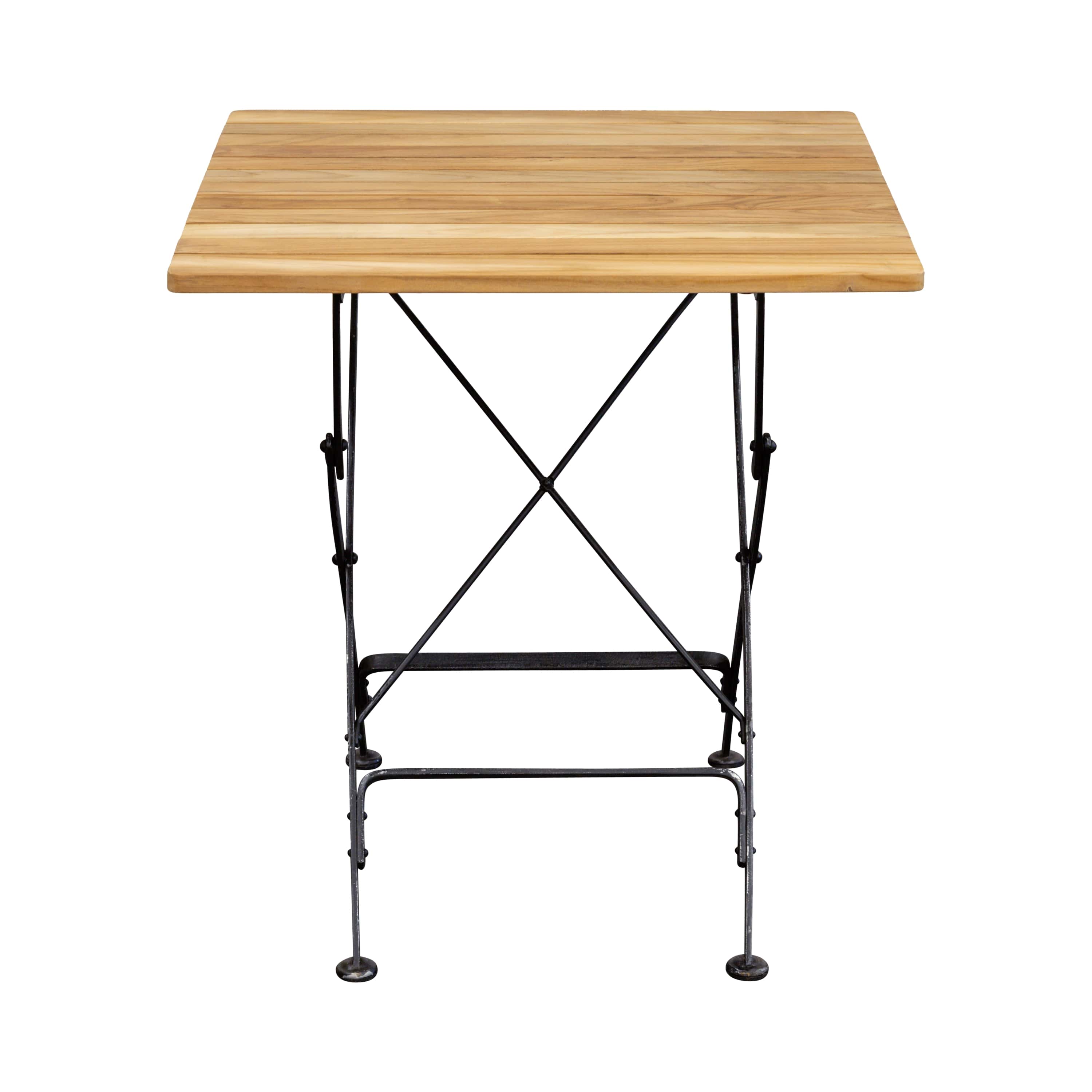 Teak Tisch Longlife - quadratisch, 70x70cm